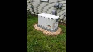 Generac 10kw propane generator installation [upl. by Adlev541]