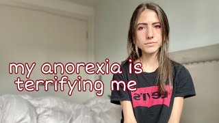 My anorexia is terrifying me [upl. by Nnylf439]