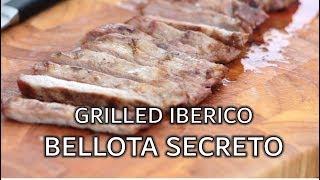 Grilled Iberico Bellota Secreto with Big Swede BBQ [upl. by Aemat597]