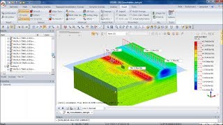 GTS NX Complete Tutorial 3D embankment consolidation [upl. by Solnit]