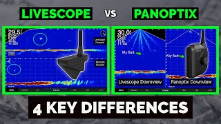 KEY DIFFERENCES Garmin Livescope vs Panoptix SIDE BY SIDE Comparison [upl. by Myers93]