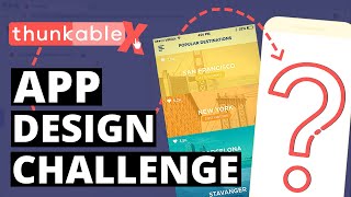 Creating a Beautiful App  Thunkable ❌ Design Challenge [upl. by Auberbach]