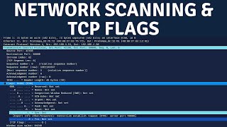 Network Scanning  TCP Flags amp TCP 3Way Handshake [upl. by Dode]