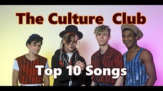 Top 10 Culture Club Songs Greatest Hits Boy George [upl. by Don514]