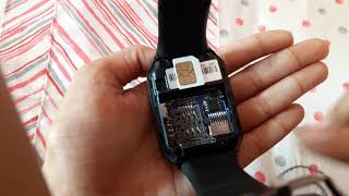 How to insert a sim card in a smart watch [upl. by Dagley]