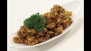 Rice Pakora  Sanjeev Kapoor Khazana [upl. by Wanda]