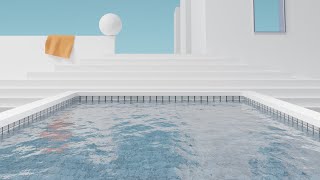 Easy Realistic Water  Procedural Texturing Blender Tutorial 2024 [upl. by Oisacin]