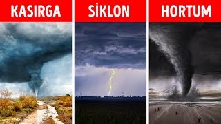 Kasırga Hortum Siklon – Aralarındaki Fark Nedir [upl. by Ilka339]