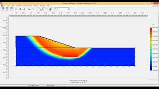 Plaxis 2D tutorial Lesson 5 Road Embankment Consolidation amp Safety factor [upl. by Lynnell]