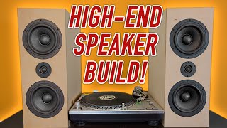 High End Stereo Speaker Build THESE SOUND AMAZING [upl. by Bobinette472]