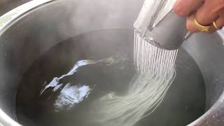 Thai Rice Flour Noodles Recipe [upl. by Yelrahc]