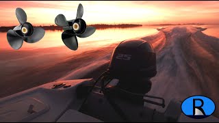 3 or 4 Blade Propellers for SMALL Boats [upl. by Wilber982]