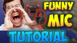 How to do EARRAPE mic Funny Mic Tutorial [upl. by Neyrb]