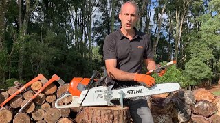 The best Chainsaw Chain sharpening video ever [upl. by Ellinger]