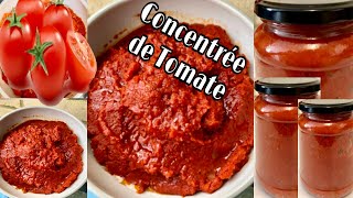 Comment faire la tomate concentrée [upl. by Adeys]