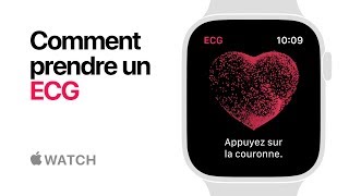 Apple Watch Series 4 — Comment passer un ECG — Apple [upl. by Lleirbag]