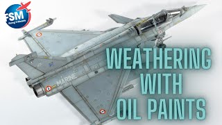 Weathering Model Airplanes with Oil Paints [upl. by Mika]