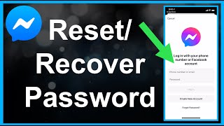 How To ResetRecover Forgotten Messenger Password [upl. by Jac998]