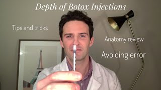 Injectors Anatomy botox depth around the face [upl. by Brandea]