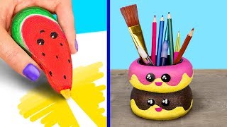 13 Fournitures Scolaires DIY Kawaii [upl. by Anirual]