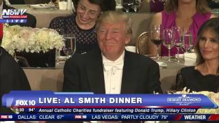 FULL Hillary Clinton Roasts Donald Trump At 2016 Al Smith Dinner  FNN [upl. by Kendall400]