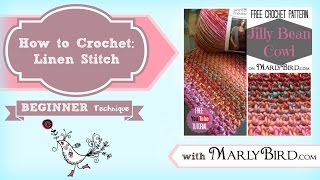 How to Crochet Linen Stitch [upl. by Ianteen]