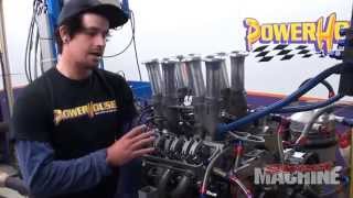 Powerhouse Engines 515hp Holden 253 Dyno [upl. by Lacsap924]