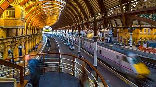 A Walk Through York Railway Station York England [upl. by Cherianne]