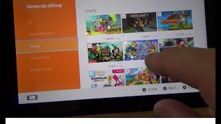 Nintendo Switch How To buy a Game from Nintendo eShop for beginners [upl. by Elraet]