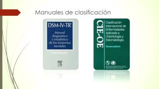 Diagnostico y clasificación de los trastornos mentales DSM IV [upl. by Kuehnel]