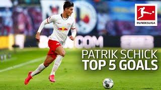 Patrik Schick  Top 5 Goals [upl. by Beetner]