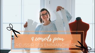 🙋‍♀️ Comment coudre des EMMANCHURES facilement [upl. by Brad]