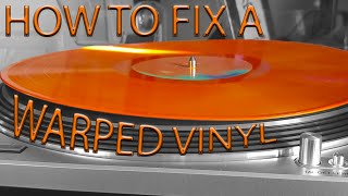 How to fix a warped vinyl record [upl. by Brendon]