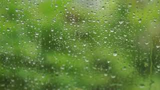 gentle rain sounds for sleeping 3 hours  Relaxing Rain on window  insomniameditationstudy [upl. by Teresa]