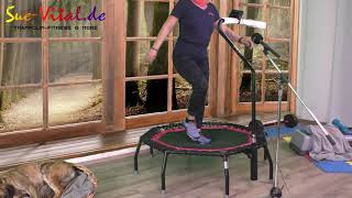 Fitness Trampolin Workout  Intensität mittel [upl. by Elsy]