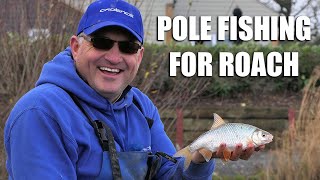 Pole Fishing for Roach at Chester Lakes [upl. by Bautram]