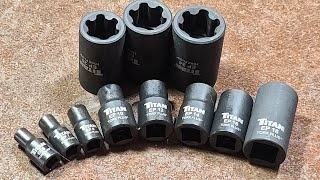 Titan External Torx Sockets Review [upl. by Enined592]