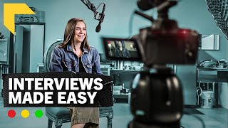 How to Shoot Cinematic Interviews  10 Easy Steps [upl. by Othello]