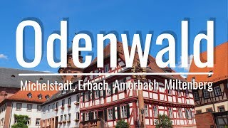 Unterwegs im Odenwald Eine Bilderreise durch Michelstadt Erbach Amorbach und Miltenberg [upl. by Haliled385]