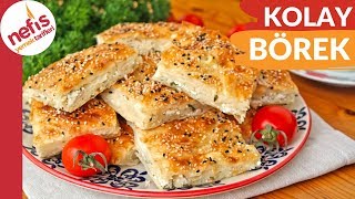 10 DAKİKADA En Kolay ve En Hızlı Börek Tarifi [upl. by Eberta492]