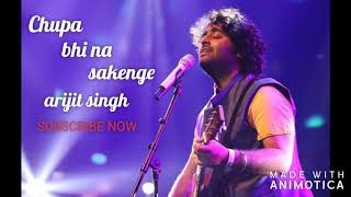 Chupa bhi na sakenge by Arijit Singhkalanknewlove4 Newlove4 [upl. by Ainet6]