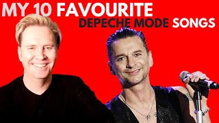 My 10 FAVOURITE Depeche Mode Songs [upl. by Salomo]