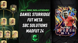 DANIEL STURRIDGE  ALL 16 SBCS  Easiest Way Possible  MadFUT 24 [upl. by Rosinski]