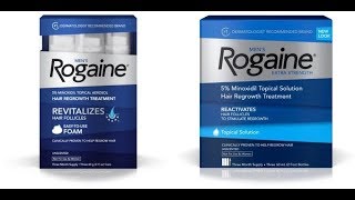 Should Your Use Rogaine Foam or Liquid [upl. by Anat]