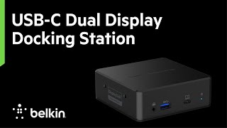 USBC Dual Display Docking Station [upl. by Bonner]