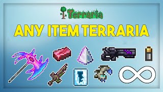 How to get any items in Terraria Any Version PC ONLY [upl. by Aicelav38]