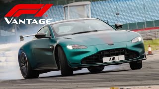 NEW Aston Martin Vantage F1 Edition Track amp Road Review  Carfection 4K [upl. by Bred]