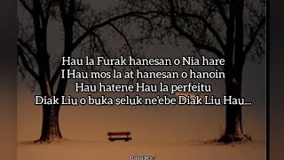 Hau La Furak hanesan o Nia hare  Lirik  Febby Reya [upl. by Carlile]