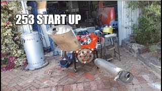 Holden 253 start up after rebuild [upl. by Ramraj924]