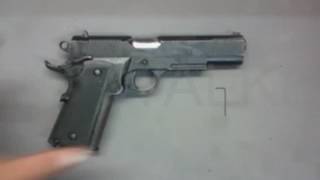 Desmontagem pistola Imbel MD5 40 [upl. by Natehc518]